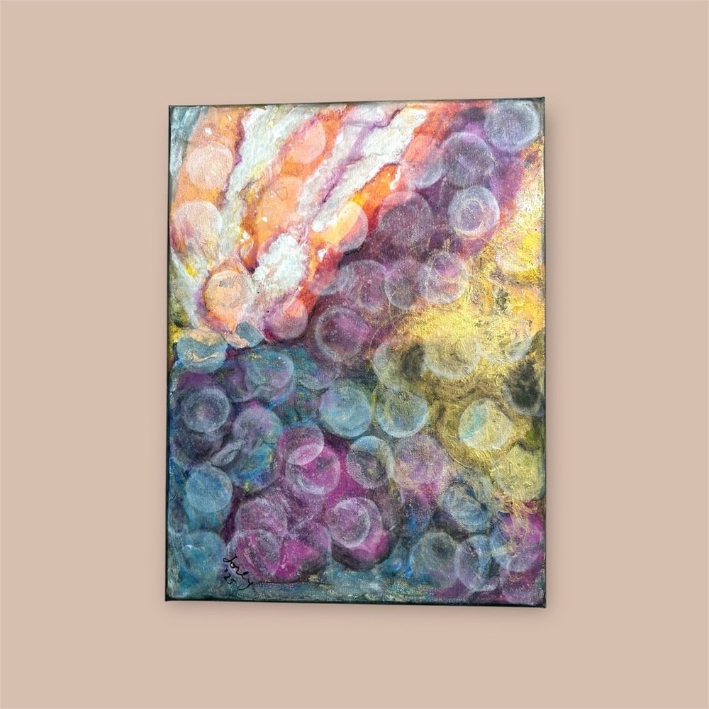 Abstract Multicolor Canvas Art